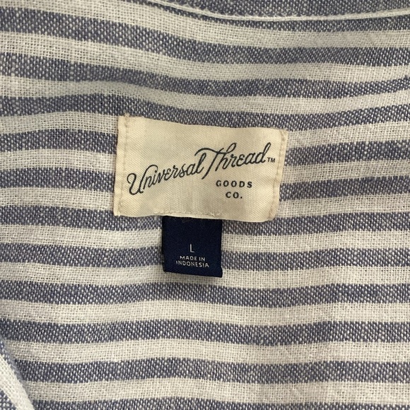 Womens Universal Thread Linen Top - Picture 5 of 5